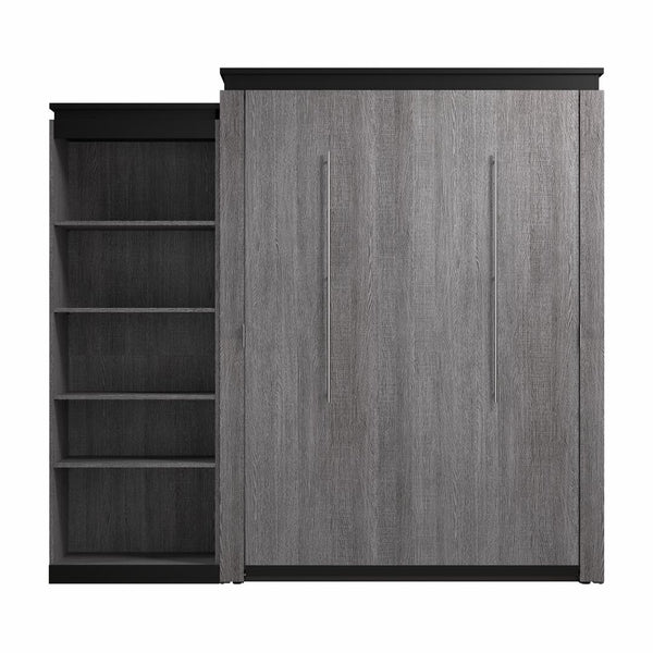 Queen Murphy Bed with Shelves (97W)