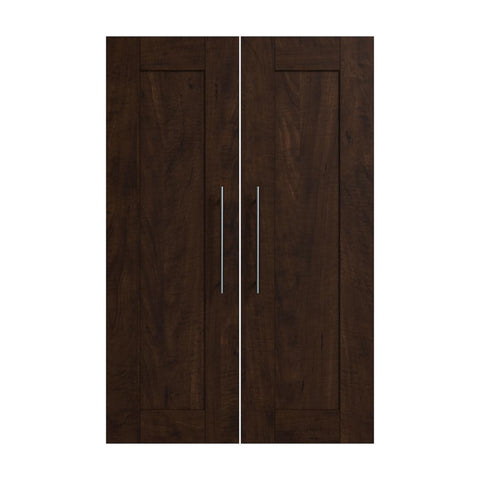 Contemporary Doors (2) Set, 25W