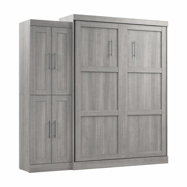 Queen Murphy Bed with Closet Organizer (90W)