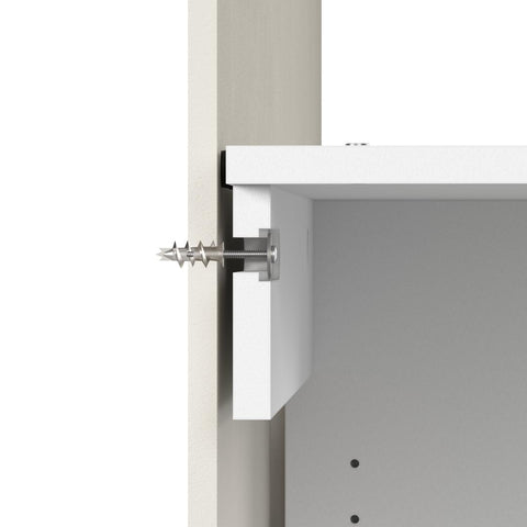 Closet Kit with Shelves, Clothing Rods, Drawers & Cubbies, 24W x 15D