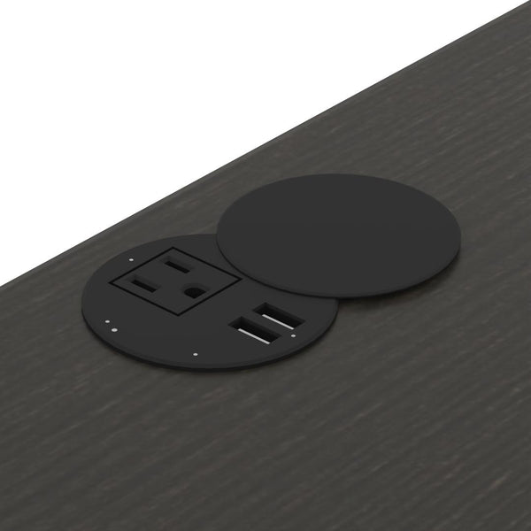 72W L-Shaped Electric Standing Desk