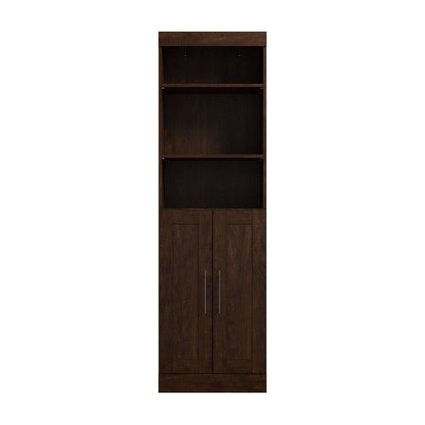 Contemporary Closet System with Doors, 25W x 19D