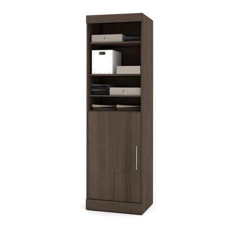 Queen Murphy Bed with Mattress and Storage Unit (90W)