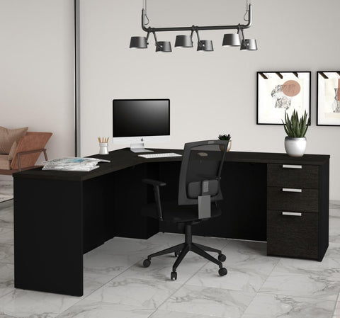 Corner Desk with Pedestal
