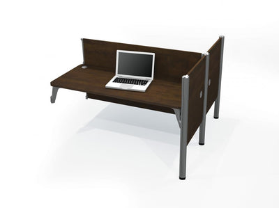 Double Add-On Section for Office Cubicles with Low Privacy Panels