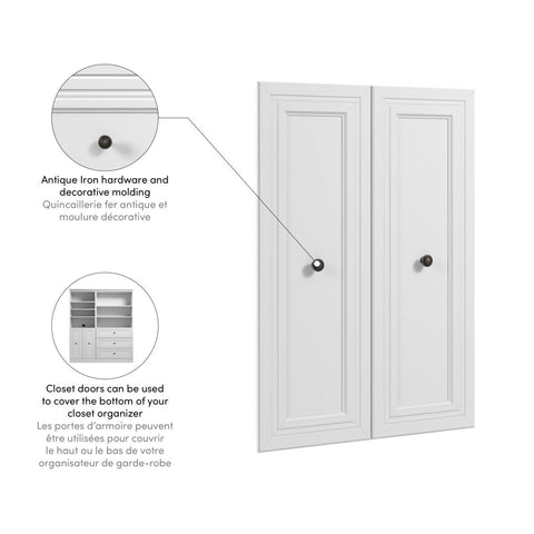 Traditional Doors (2) Set, 25W