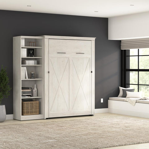 Full Murphy Bed with Closet Organizer (88W)
