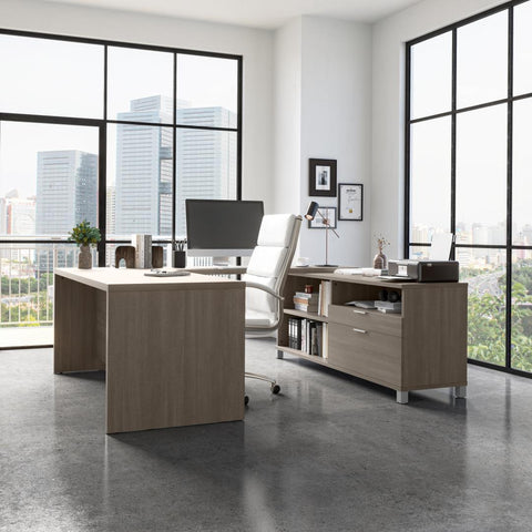 72W U-Shaped Executive Desk