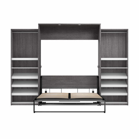 Queen Murphy Bed with 2 Closet Organizers (125W)