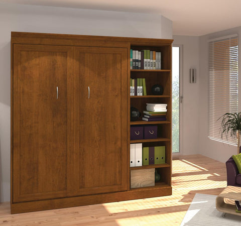 Full Murphy Bed and Closet Organizer (84W)