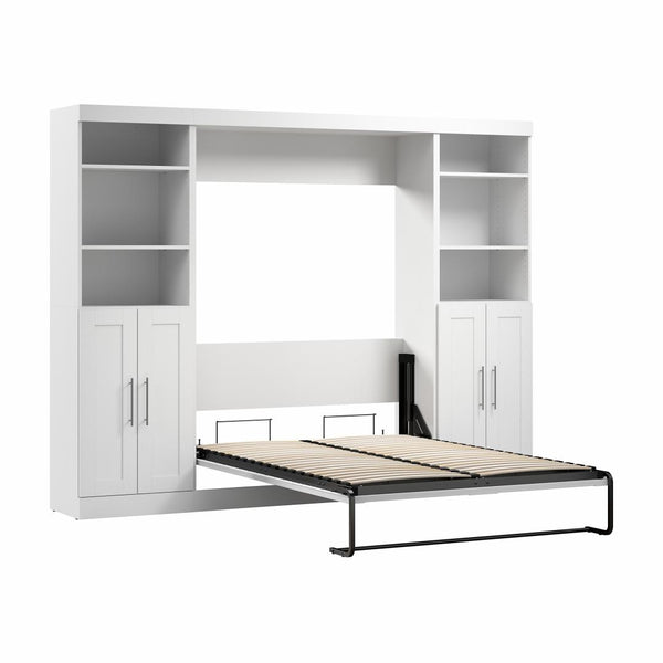 Full Murphy Bed with Closet Storage Organizers (109W)