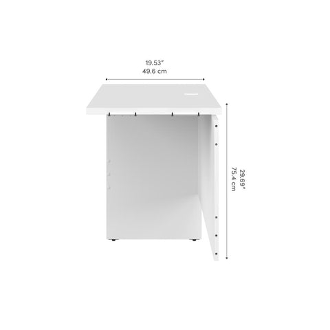 48W Desk Return or Bridge