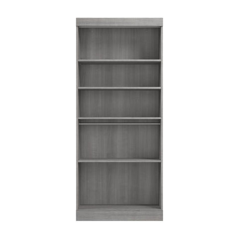 Contemporary Closet System with Shelves & Clothing Rods, 36W x 19D