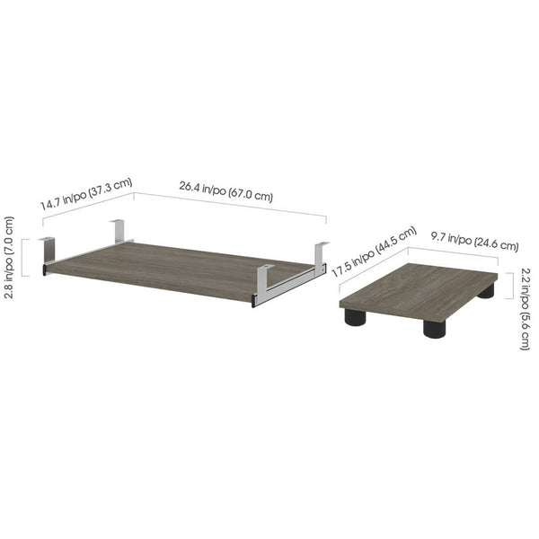 Keyboard Tray and CPU Stand