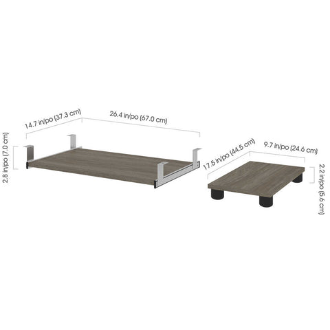 Keyboard Tray and CPU Stand