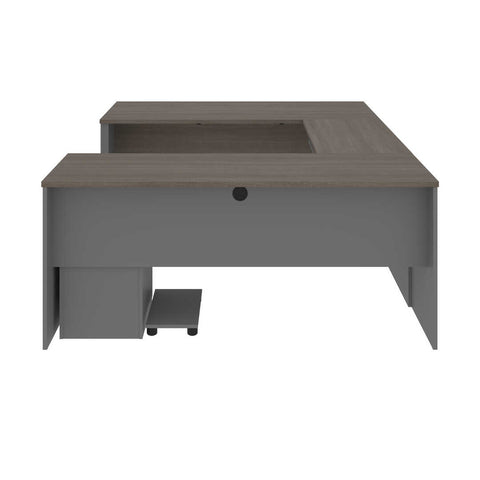 72W U-Shaped Executive Desk with Pedestal