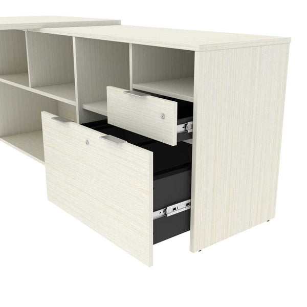 72W L-Shaped Desk