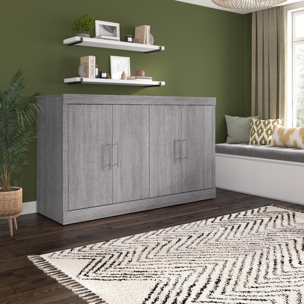 75W Queen Cabinet Bed with Mattress