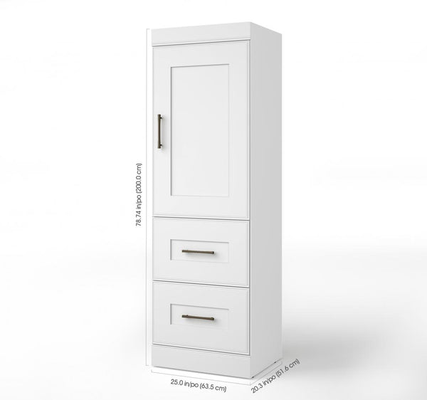 Full Murphy Bed and 2 Storage Units (109”)