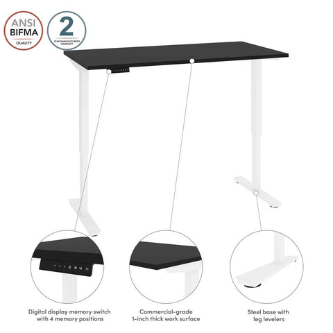 60W x 30D Electric Standing Desk