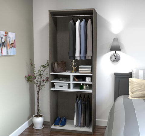 29.5” Closet Organizer with Storage Cubbies