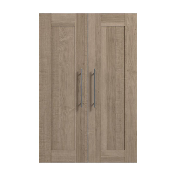 Contemporary Doors (2) Set, 25W
