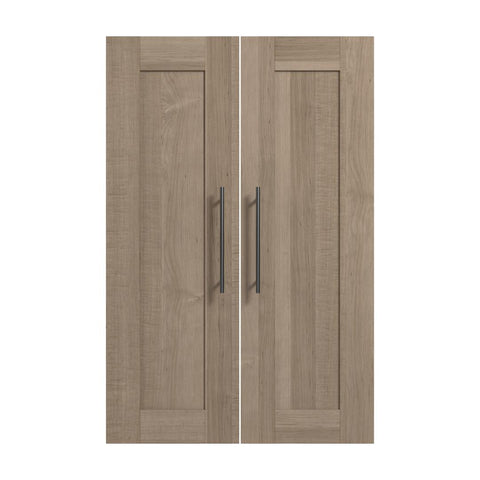Contemporary Doors (2) Set, 25W
