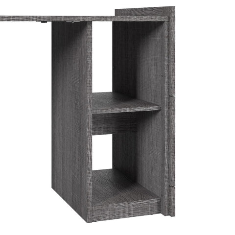 109W Full Size Murphy Bed with Pull-Out Desk and Storage