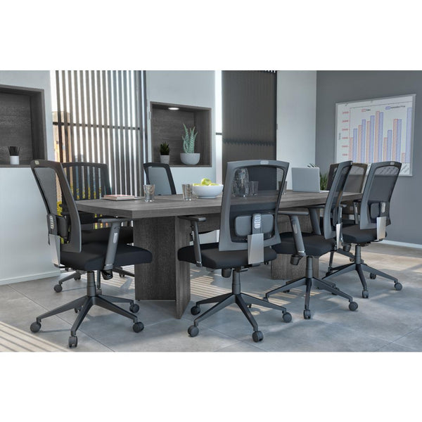 95.5“ Conference Table with 8 Chairs