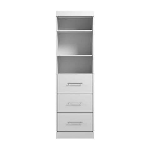 25W Closet Organizer with Drawers