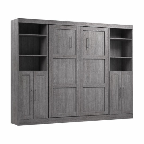 Full Murphy Bed with Closet Storage Organizers (109W)