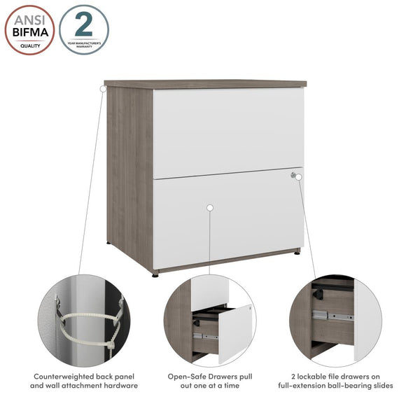 2 Drawer Lateral File Cabinet