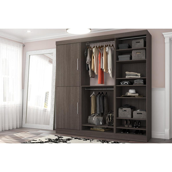 80” Closet Organizer with Doors