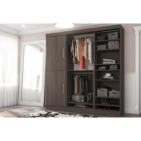 80” Closet Organizer with Doors