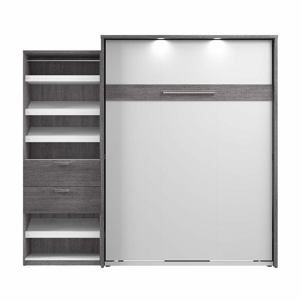 Queen Murphy Bed with Closet Organizer (95W)