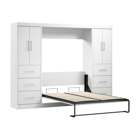 Full Murphy Bed with 2 Wardrobes (109W)