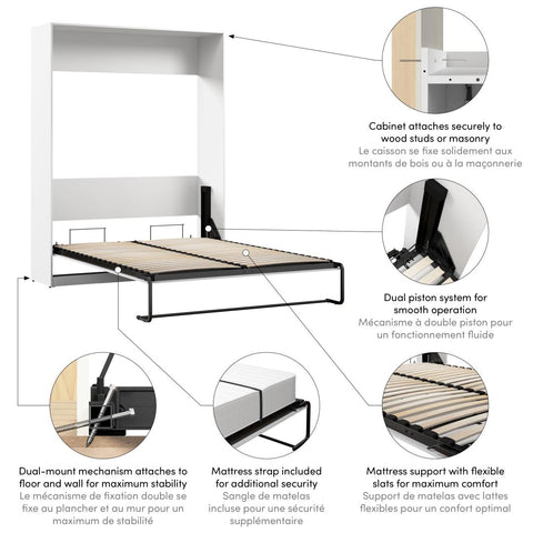 65W Queen Murphy Bed