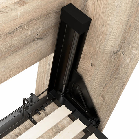 Full Murphy Bed and Closet Organizer with Doors (84W)