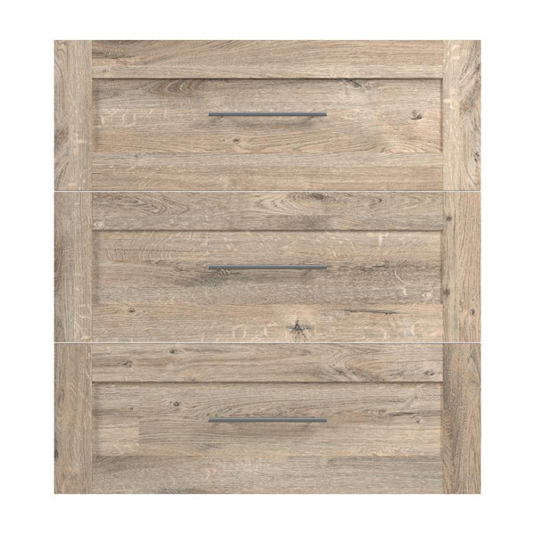 Contemporary Drawers (3) Set, 36W x 15D