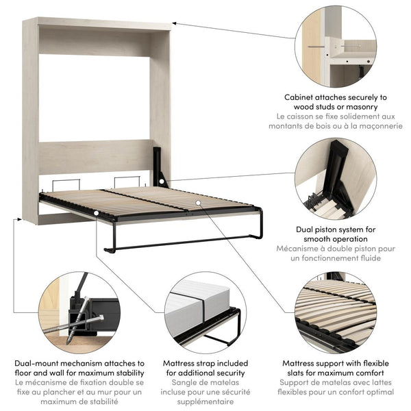 65W Queen Murphy Bed