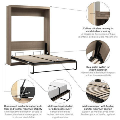 65W Queen Murphy Bed