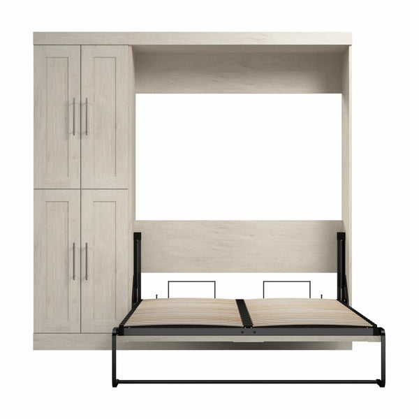 Full Murphy Bed with Closet Organizer (84W)