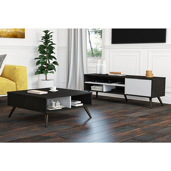 2-Piece set including a coffee Table and a TV stand