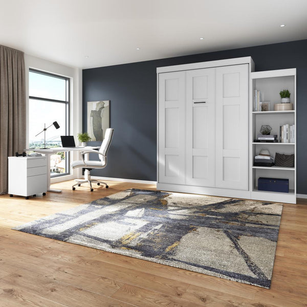 Queen Murphy Bed with Closet Organizer (90W)