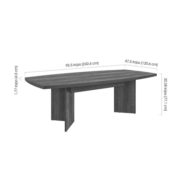 95.5“ Conference Table with 8 Chairs