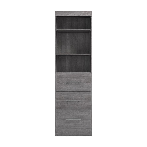 25W Closet Organizer with Drawers