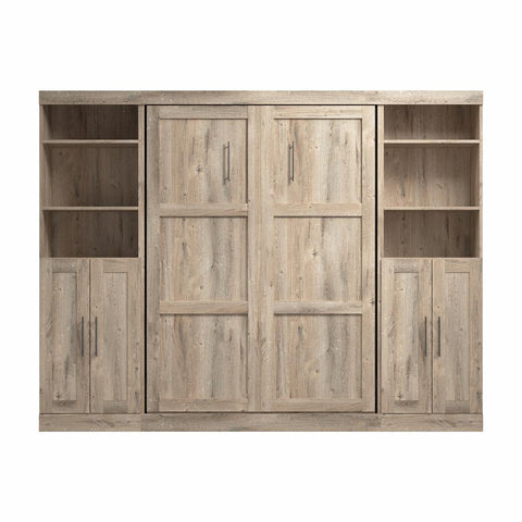 Full Murphy Bed with Closet Storage Organizers (109W)