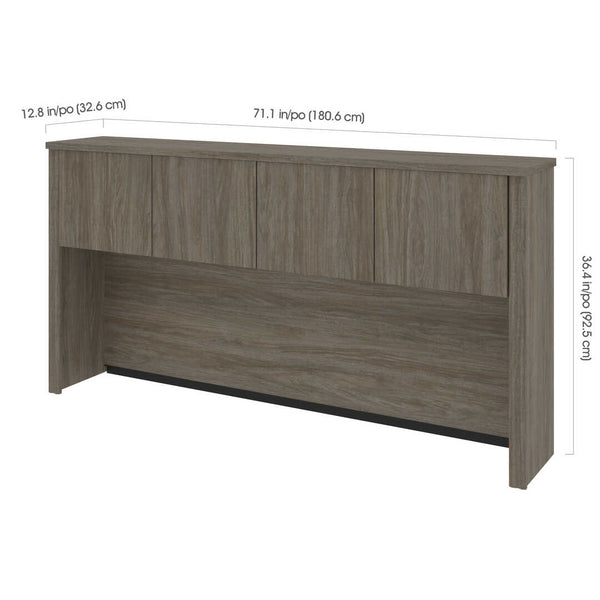 72W Hutch for Desk Shell