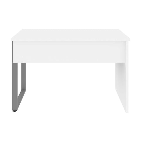 48W Small Table Desk with U-Shaped Metal Leg