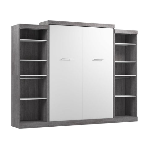 Queen Murphy Bed with 2 Closet Organizers (115W)